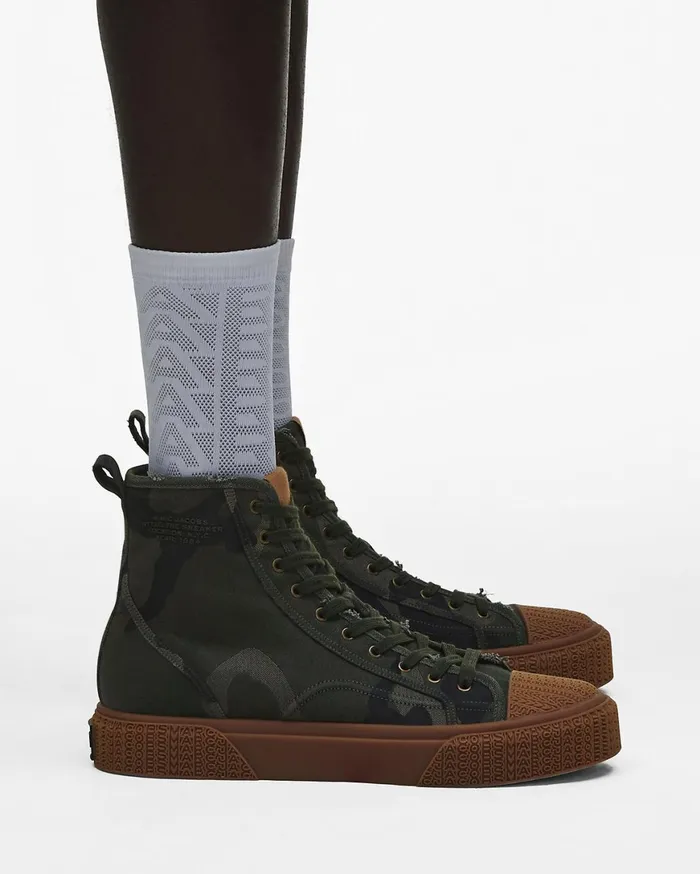 Marc Jacobs Sneakers The Camo Jacquard High Top Sneaker Camo Multi 8211 Women