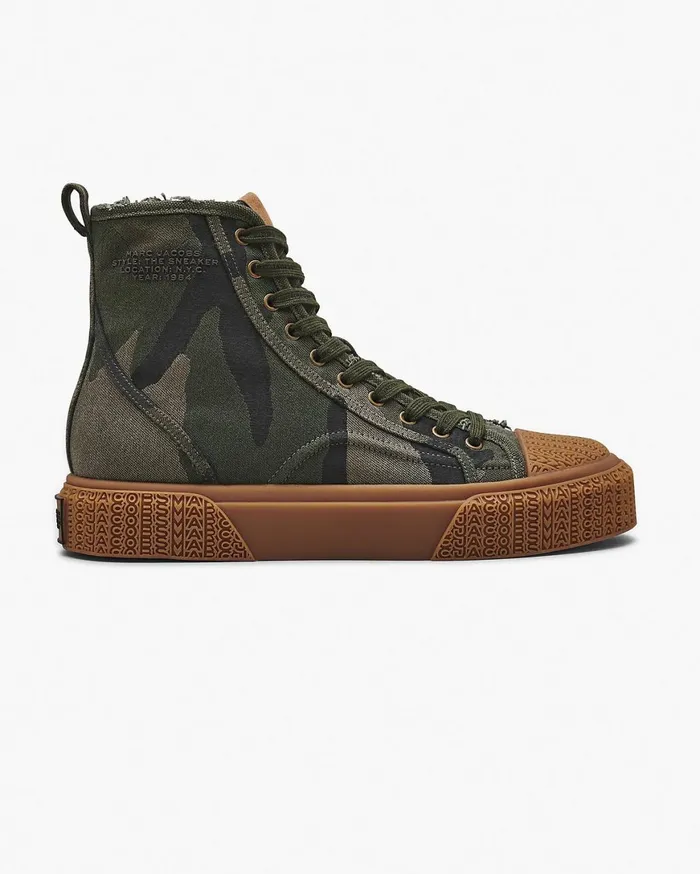 Marc Jacobs Sneakers The Camo Jacquard High Top Sneaker Camo Multi 8211 Women