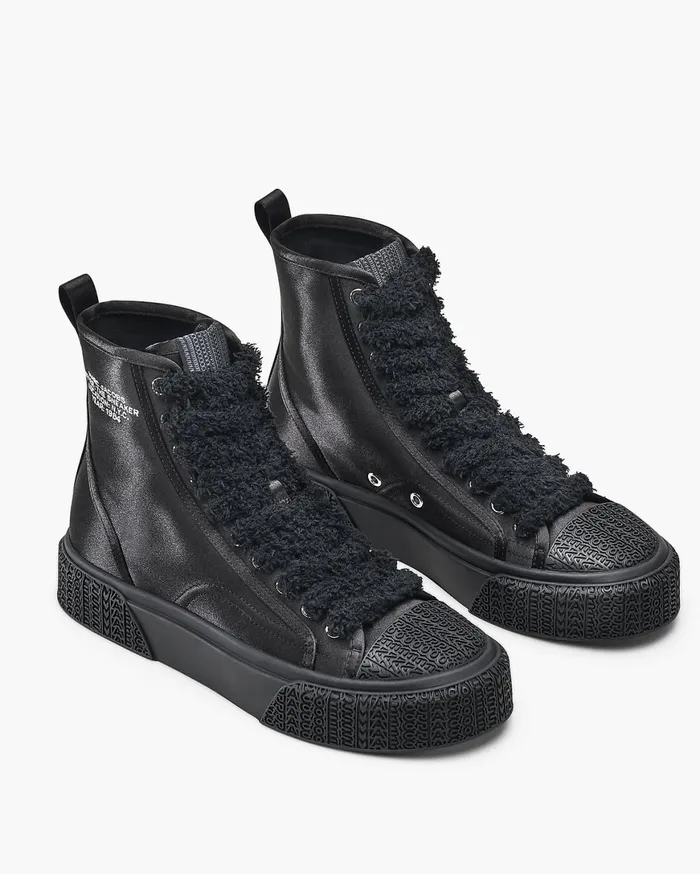 Marc Jacobs Sneakers The High Top Satin Sneaker Black 8211 Women