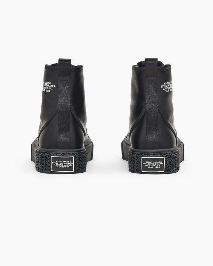 Marc Jacobs Sneakers The High Top Satin Sneaker Black 8211 Women