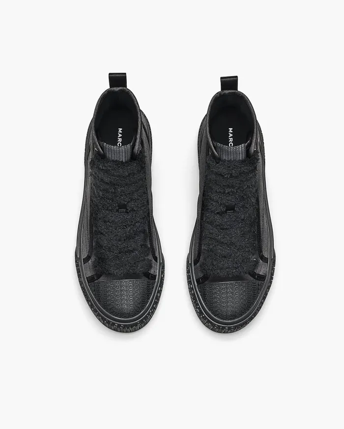 Marc Jacobs Sneakers The High Top Satin Sneaker Black 8211 Women