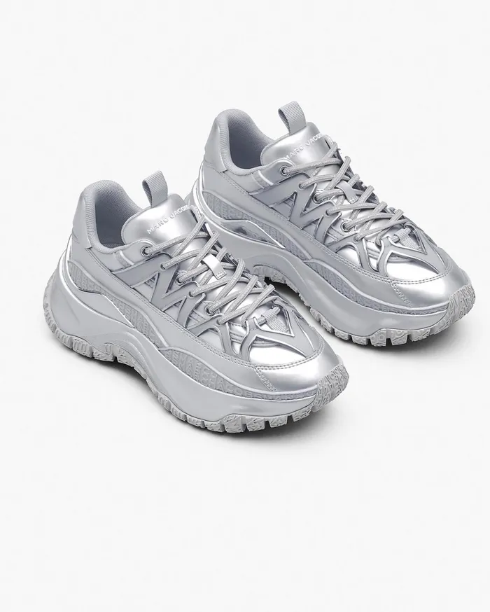 Marc Jacobs Sneakers The Metallic Lazy Hiker Silver 8211 Women