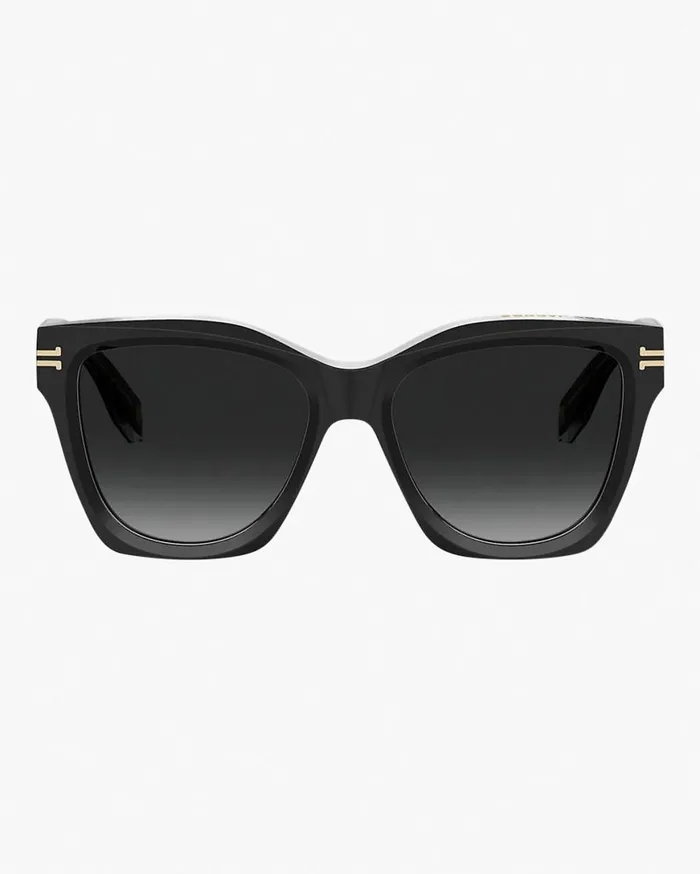 Marc Jacobs Sunglasses Icon Edge Oversized Square Sunglasses Black 8211 Women