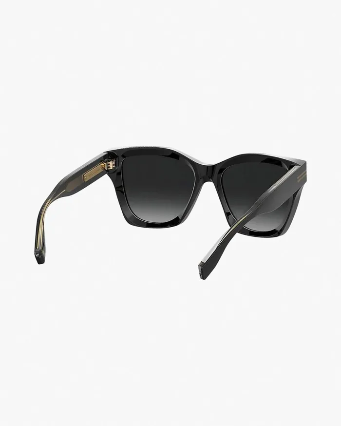 Marc Jacobs Sunglasses Icon Edge Oversized Square Sunglasses Black 8211 Women