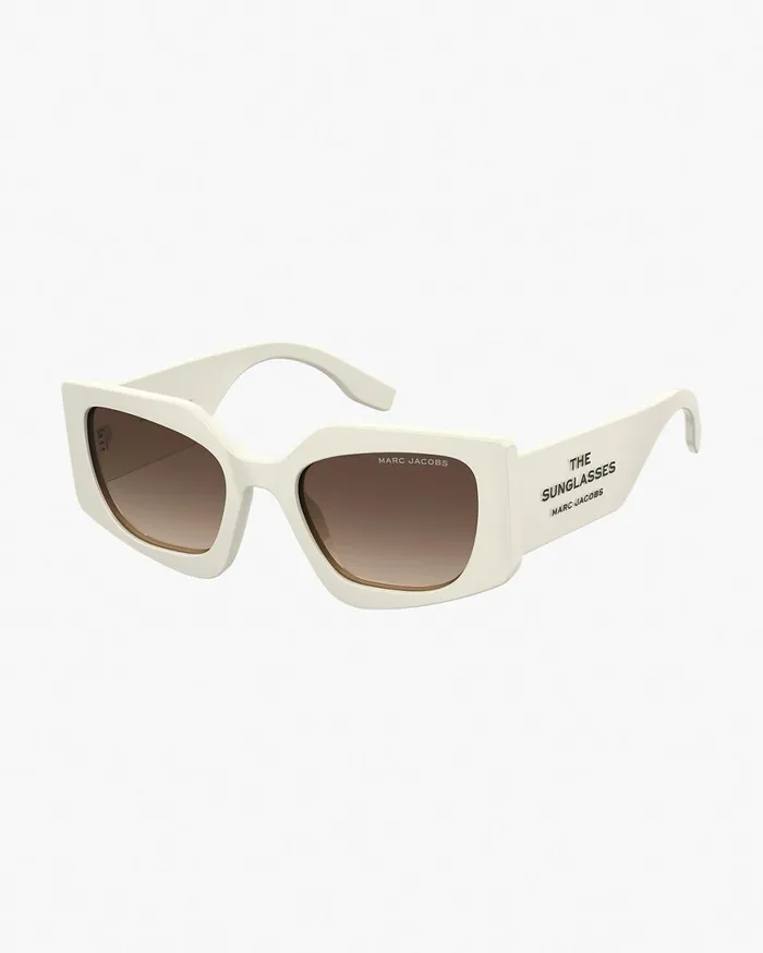 Marc Jacobs Sunglasses The Square Cat Eye Sunglasses Ivory 8211 Women