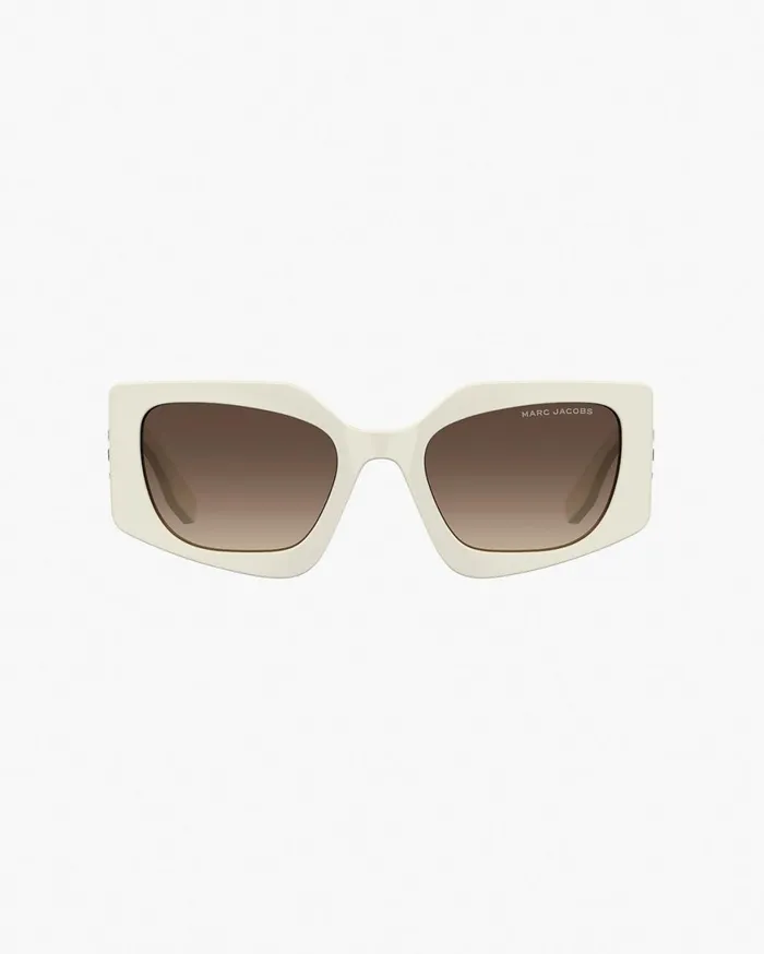 Marc Jacobs Sunglasses The Square Cat Eye Sunglasses Ivory 8211 Women