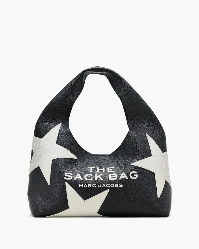 Marc Jacobs The Sack Bag The Star Patchwork Leather Sack Bag Blackwhite 8211 Women Marc Jacobs The Sack Bag The Star Patchwork Leather Sack Bag Blackwhite 8211 Women