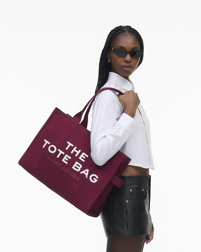 Marc Jacobs The Tote Bag The Canvas Large Tote Bag Oxblood 8211 Women