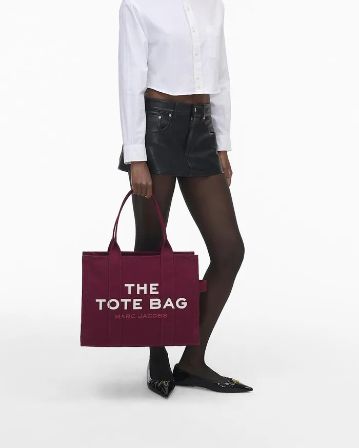 Marc Jacobs The Tote Bag The Canvas Large Tote Bag Oxblood 8211 Women
