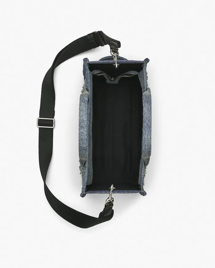 Marc Jacobs The Tote Bag The Rip And Repair Denim Medium Tote Bag Punk Indigo 8211 Women