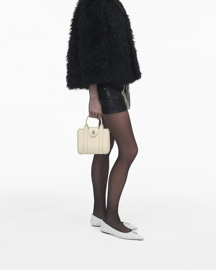 Marc Jacobs The Tote Bag The Turnlock Crossbody Tote Bag Cloud White 8211 Women