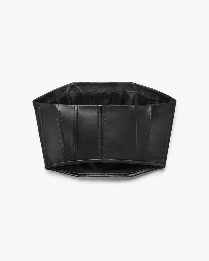 Marc Jacobs Tops Strapless Leather Corset Black 8211 Women