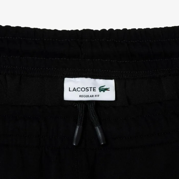Matching Sets Men Lacoste Men039s Embroidered Regular Fit Sweatpants Black Flashy Yellow 6vt