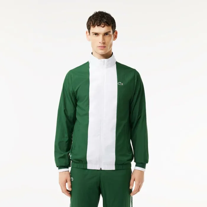 Matching Sets Men Lacoste Men039s Lacoste Sport X Daniil Medvedev Sweatsuit Green White Btb