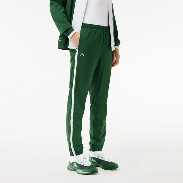 Matching Sets Men Lacoste Men039s Lacoste Sport X Daniil Medvedev Sweatsuit Green White Btb