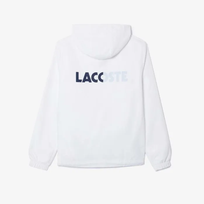Matching Sets Men Lacoste Men039s Tennis Colorblock Sweatsuit White Navy Blue White Du9