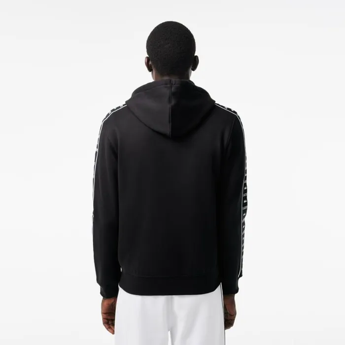 Matching Sets Men Lacoste Men039s ZipUp Hoodie Black 031