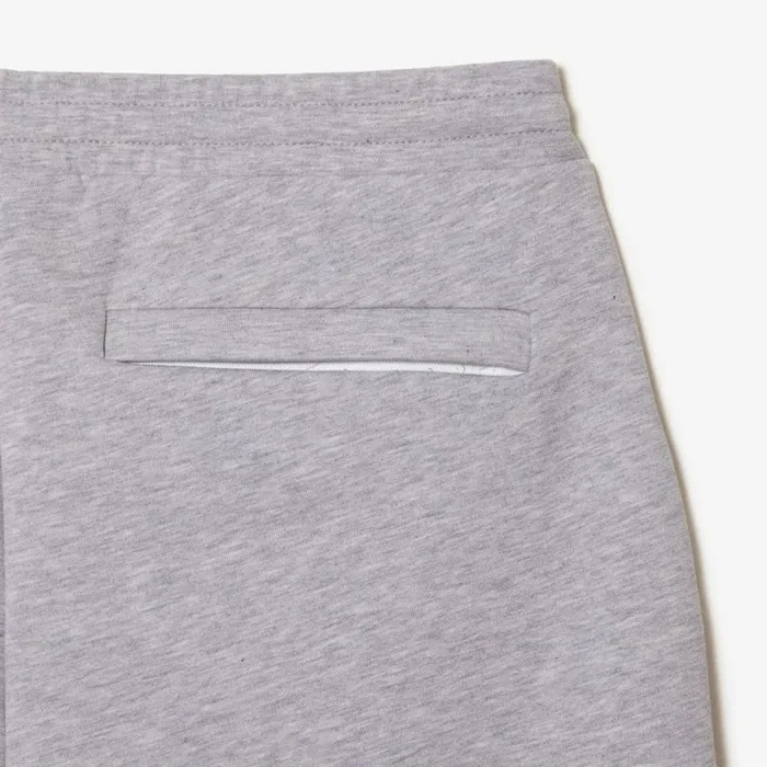 Matching Sets Men Lacoste Mens Slim Fit Heathered Cotton Blend Sweatpants Grey Chine Cca
