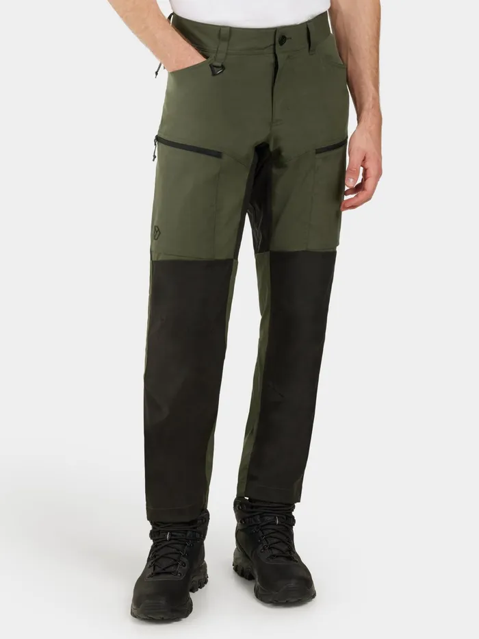 Men Ara Pants Deep Green Didriksons Walking Trousers