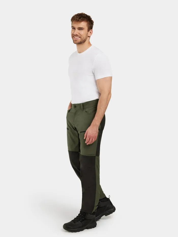 Men Ara Pants Deep Green Didriksons Walking Trousers