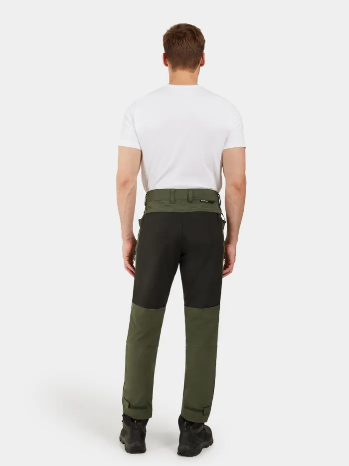 Men Ara Pants Deep Green Didriksons Walking Trousers
