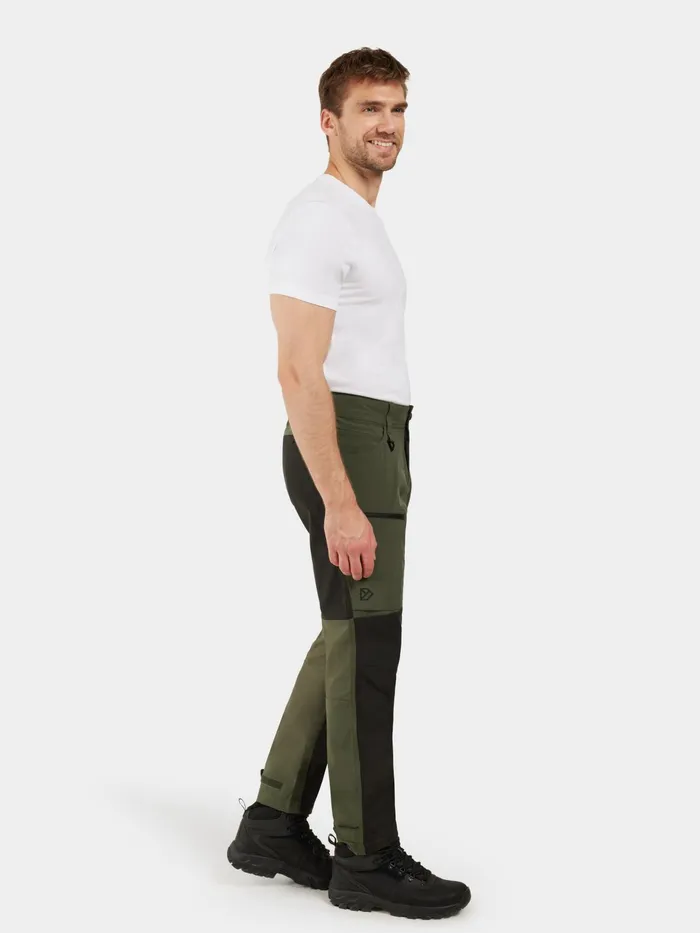 Men Ara Pants Deep Green Didriksons Walking Trousers