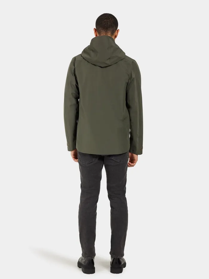 Men Aston Jacket Deep Green Didriksons Spring Jackets