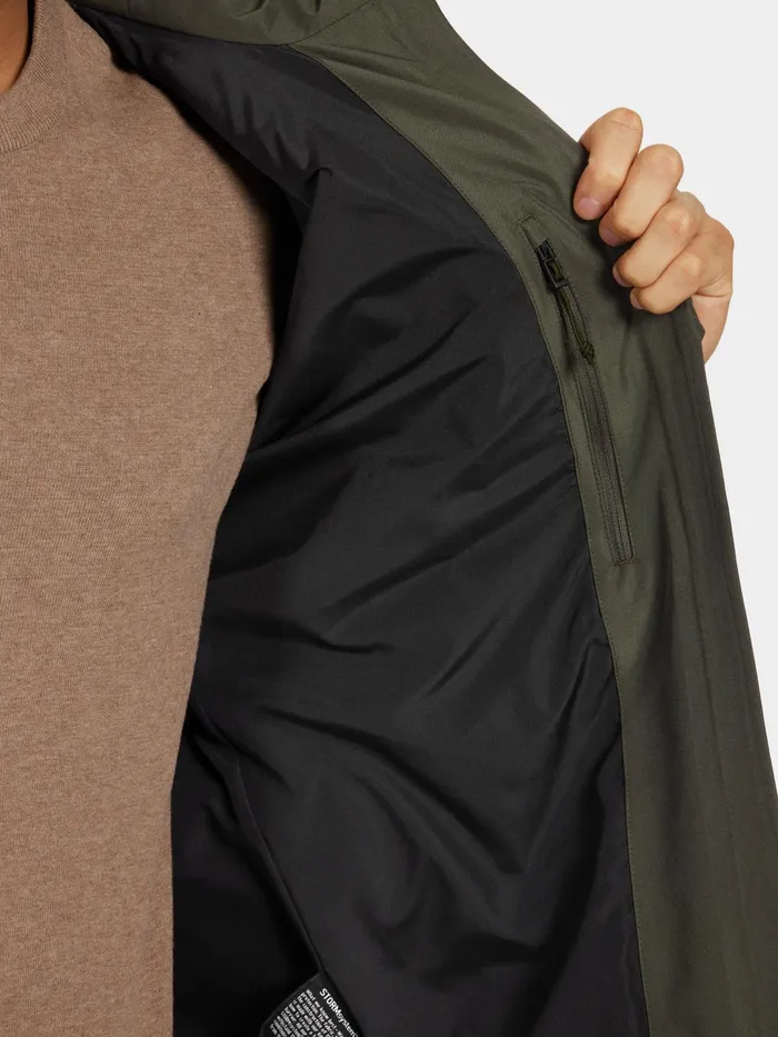 Men Aston Jacket Deep Green Didriksons Spring Jackets