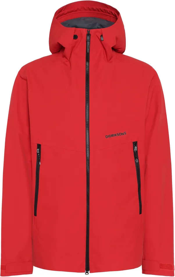Men Basil Jacket Pomme Red Didriksons Spring Jackets