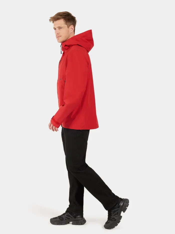 Men Basil Jacket Pomme Red Didriksons Spring Jackets