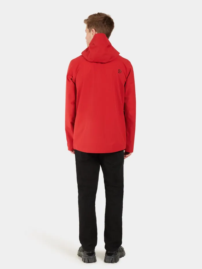 Men Basil Jacket Pomme Red Didriksons Spring Jackets