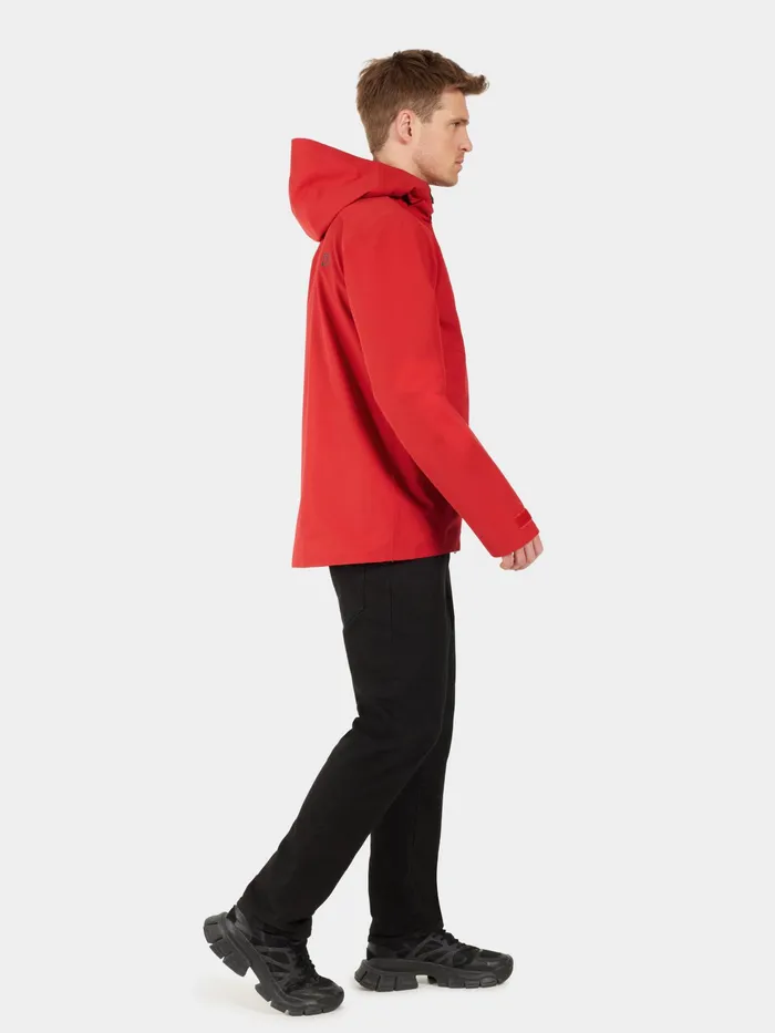 Men Basil Jacket Pomme Red Didriksons Spring Jackets