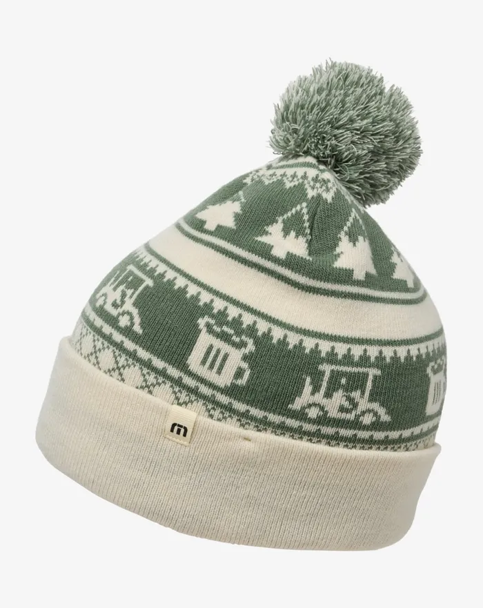 Men Beanies TravisMathew MILK AND COOKIES BEANIE Moonbeam