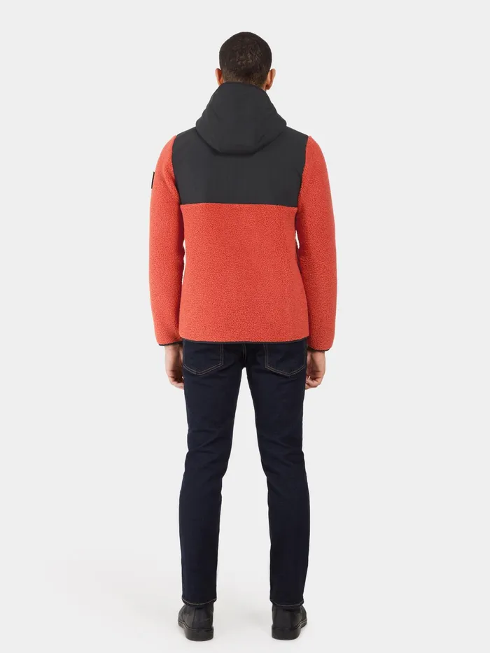 Men Benno FullZip Ochre Red Didriksons Autumn Jackets
