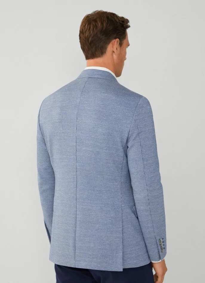 Men Blazers Hackett London Puppytooth Blazer Navywhite