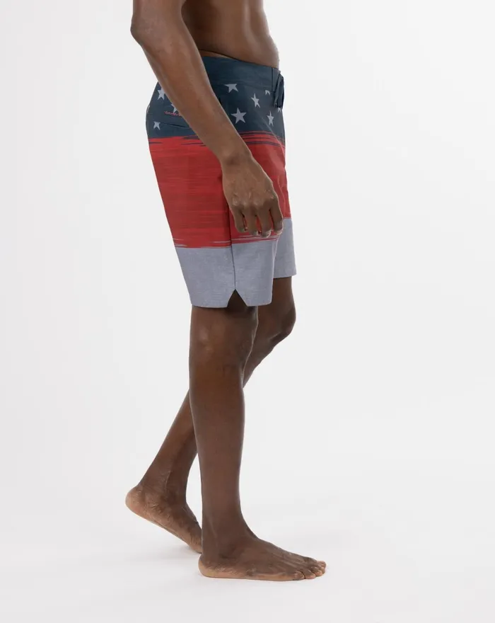 Men Boardshorts TravisMathew STARBOARD SHORES BOARDSHORT Heather Blue Nights Men Boardshorts TravisMathew STARBOARD SHORES BOARDSHORT Heather Blue Nights