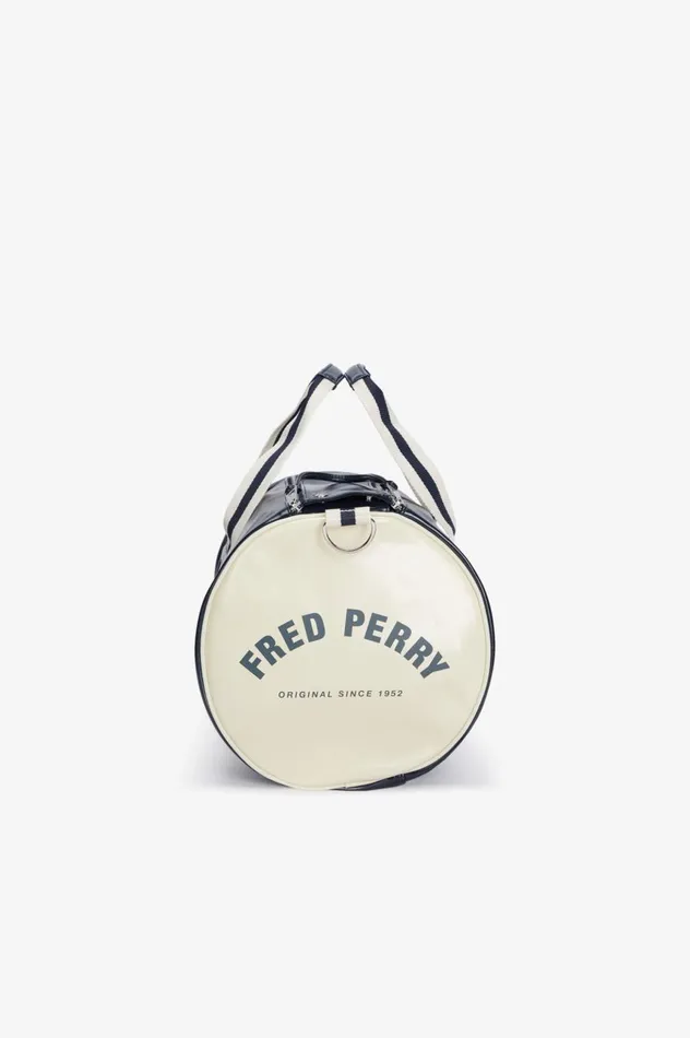 Men Classic Barrel Bag Navyecru Fred Perry Bags