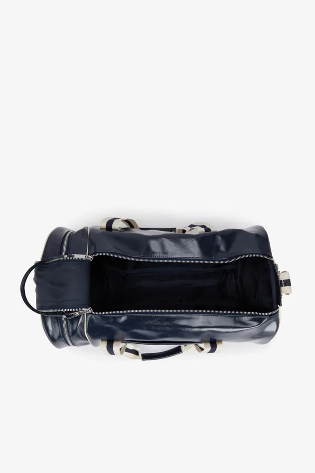 Men Classic Barrel Bag Navyecru Fred Perry Bags