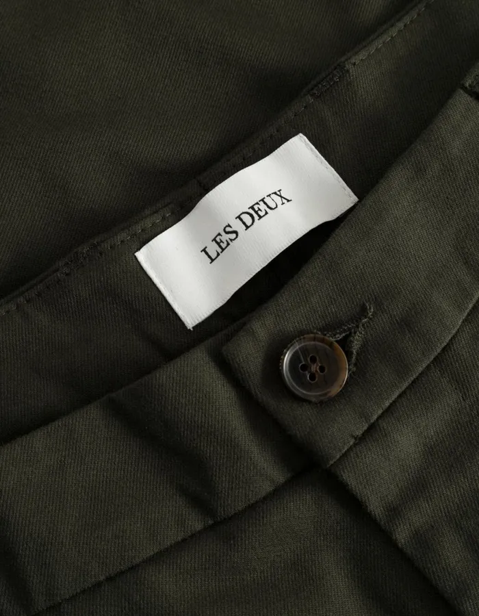 Men Como Reg Cotton Suit Pants 8211 Rosin Les Deux Pants