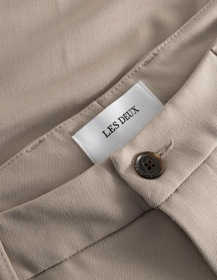 Men Como Reg Suit Pants 8211 Seasonal 8211 Light Desert Sand Les Deux Pants