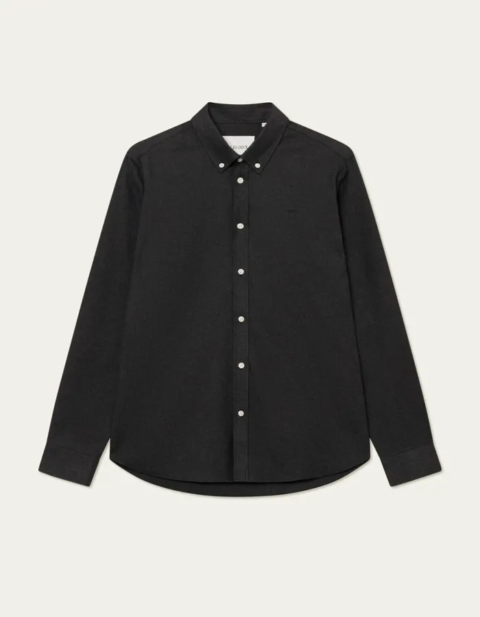 Men Desert Shirt 8211 Charcoal Melange Les Deux ShirtsOvershirts