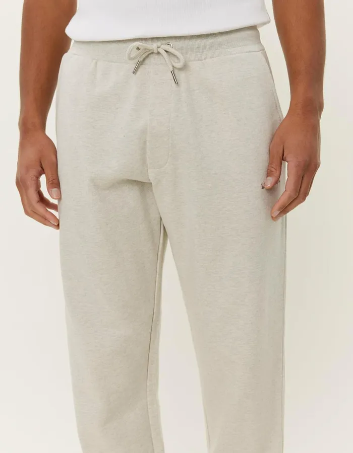 Men Dexter Sweatpants 8211 Ivory Melange Les Deux Pants