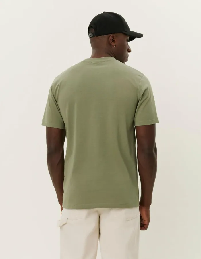 Men Dexter TShirt 8211 Lichen Green Les Deux Tshirts