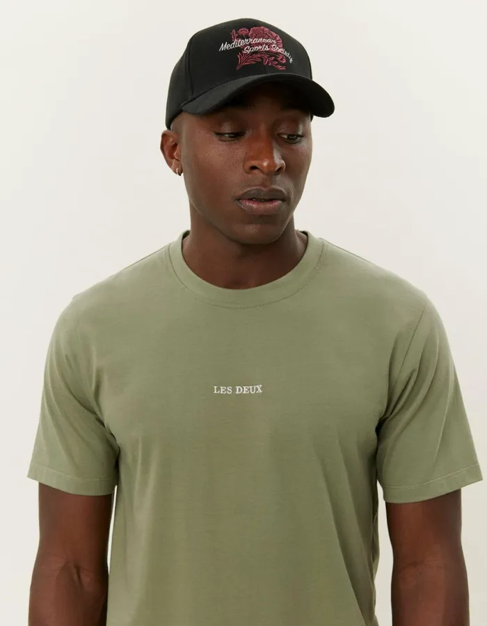 Men Dexter TShirt 8211 Lichen Green Les Deux Tshirts