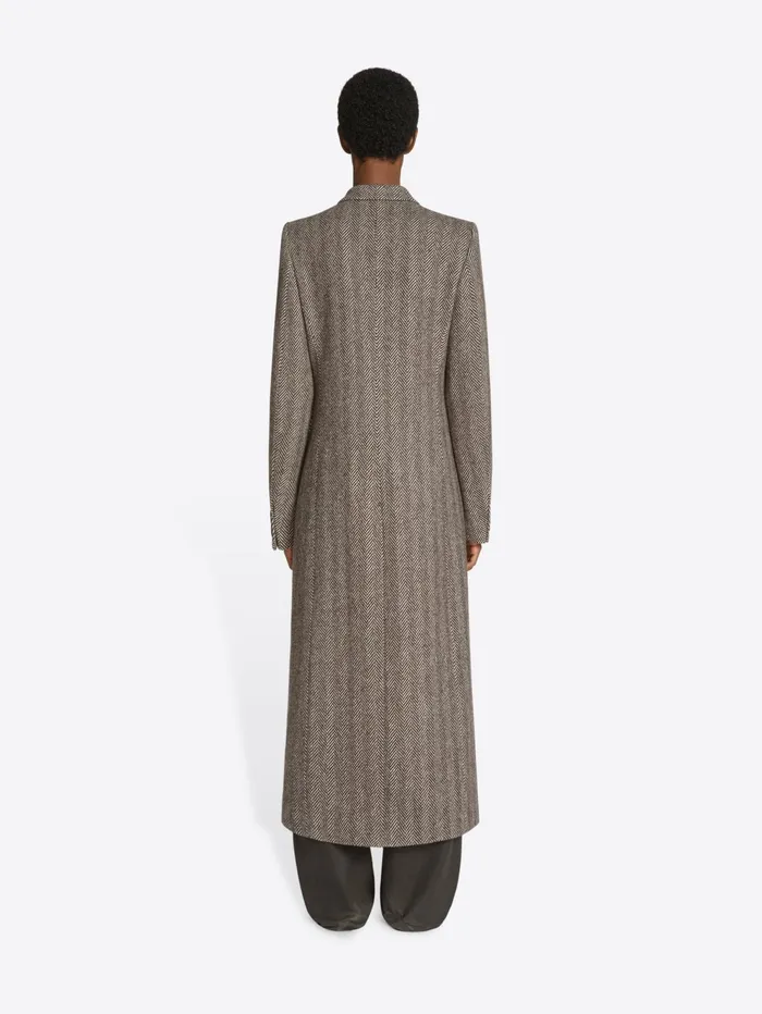Men Dries Van Noten Coats and Jackets Herringbone Coat
