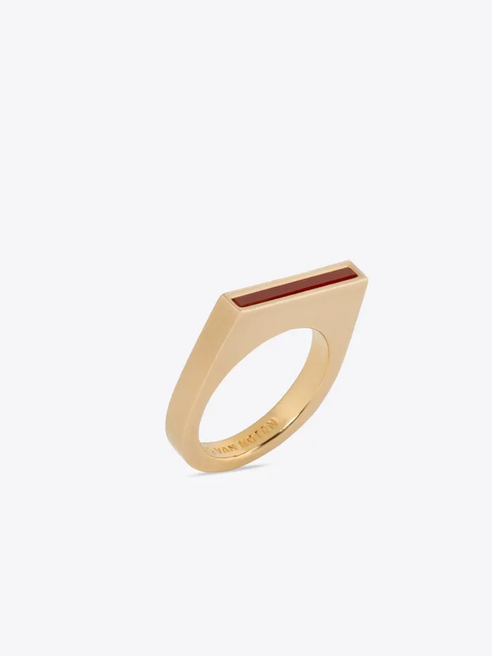 Men Dries Van Noten Jewelry Thin Signet Ring