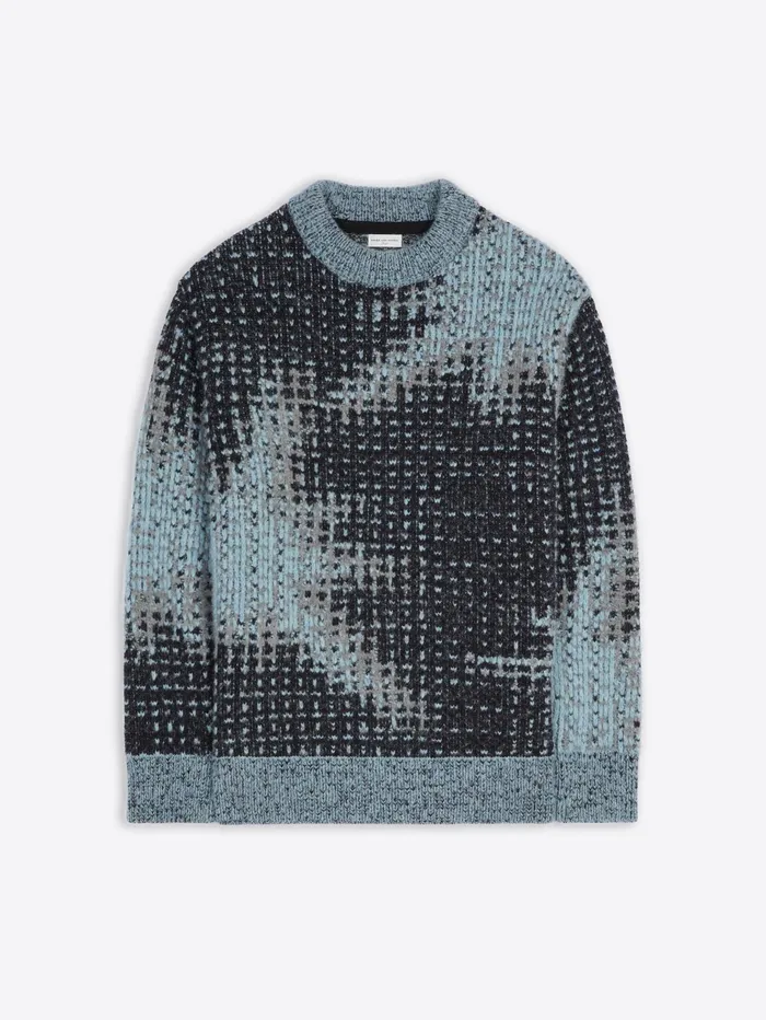 Men Dries Van Noten Knitwear Graphic Sweater