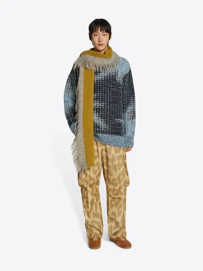Men Dries Van Noten Knitwear Graphic Sweater