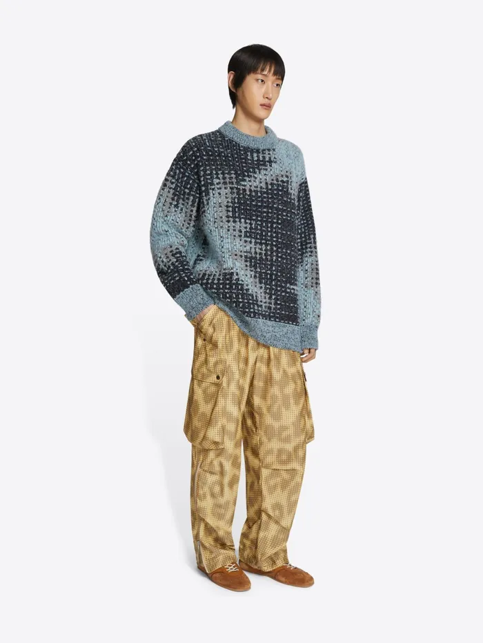 Men Dries Van Noten Knitwear Graphic Sweater