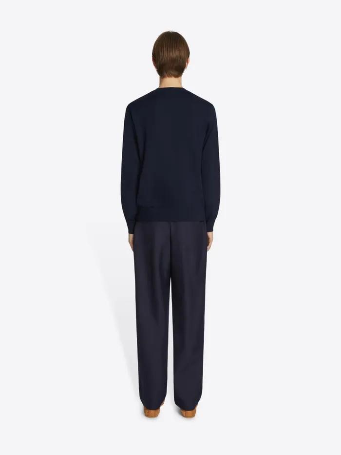 Men Dries Van Noten Knitwear Merino Wool Sweater